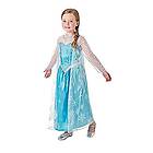 Rubies Rubie's 3630034 – Elsa Frozen Deluxe Action Dress Ups och tillbehör, M