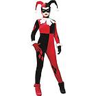 Rubies Rubie's Officiell dam Super Villain Harley Quinn Jumpsuit, vuxenkostym S