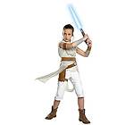 Rubies Rubie's Official Disney Star Wars Ep 9, Rey Deluxe Barndräkt, flerfärgad,