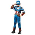 Rubies Rubie's 640833M Captain America kostym, boys, blå, M