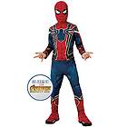 Rubies Rubie's Officiell Avengers Iron Spider, Spiderman klassisk barndräkt stor, ålder 8-10, höjd 147 cm