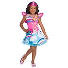 Rubies Rubie's Officiell Barbie Dreamtopia fe Barbie förklädnad (barn) storlek 5–6 år