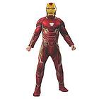 Rubies Rubie's Officiell Avengers Endgame Iron Man Deluxe vuxen herrkostym storlek X-Large