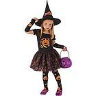 Rubies Rubie's Barndräkt "Hexe Candy" Modern S (3–4 años) svart