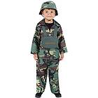 Smiffys barn soldater kostym för pojkar, överdel, byxor och ryggsäck, storlek: S, 38662