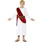 Smiffys barn romersk pojke kostym, rock, bälte och huvudbonad, storlek: M, 44061