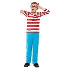 Smiffys 50279L officiell"Where e's Wally Deluxe kostym för pojkar