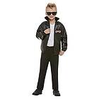 Smiffys 27491T officiellt licensierade fett-fåglar jacka, unisex, svart, Teen Boy-12 Years