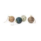 Ferm Living Marble dekorationskula mixed 4-pack Medium