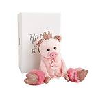 Histoire d'Ours HO2843 Cochon rosett 25 cm – petits twist, rosa