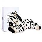 Histoire d'Ours Zebra plysch 35 cm vit/svart presentidé Zephir The Zebra Wild Earth HO3049