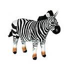 Zebra Gosedjur 29x22 cm- All About Nature