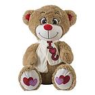 iPlush Stor Teddy Bear Love Bear Ljusbrun 60cm