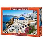 Castorland Pussel Sommar i Santorini, Grekland 500 bitar