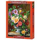Castorland Pussel Blommor i vas 500 Bitar