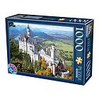 D-Toys Pussel Neuschwanstein slott, Tyskland 1000 bitar