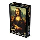 D-Toys Pussel Da Vinci: Mona Lisa 1000 bitar