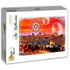 Grafika Art Pussel Jorden runt: Israel 2000 bitar