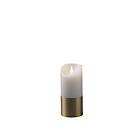 Konstsmide BLOCKLJUS MED SILVERFOLIE LED Silver 20,5 cm