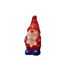 Konstsmide Gnosjö Dekorationsbelysning B/O Tomte Akryl 26 cm 24 LED 6227-103