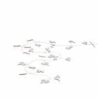 Konstsmide Slinga 19x2 Änglar i Trä 20 Varmvita LED 3xAA,