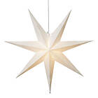 Star Trading Pappersstjärna Lysa ⌀ 70 cm White