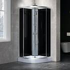 Lyfco Duschkabin Regn Svart 826B 800×800×2000 206-8-12