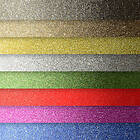 Galleri Papper Självhäftande Glitter A4 Mixade Färger 10 ark 150g