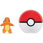 Pokémon Figur Charmander & Pokéboll