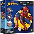 Trefl Wood Craft Junior Spider-Man Puslespill 50 Brikker