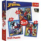 Trefl Spider-Man Pussel 3-i-1