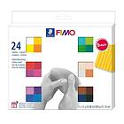 Fimo Soft Colour 24-pack Basfärger