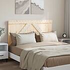 vidaXL Huvudgavel 140x104 cm massiv furu 358399