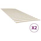 vidaXL Ribbotten med 34 ribbor 2 st 100x200 cm 3203722