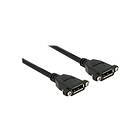 DeLock DisplayPort-könsbytare 25 cm