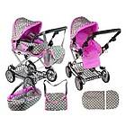 Lean Toys Baby Doll Stroller 2-in-1 Carrier Bag