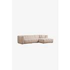 Hanah Home Canapé d'angle höger Cady Beige 300 72