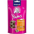 Vitakraft Cat-Yums Kyckling & Kattgräs 40g