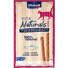 Vitakraft Vita Naturals Stick Lax Msc Katt 4 x 5g