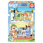 Educa Pussel: Bluey 2 x 50 Bitar