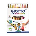 Giotto Turbo Color Skintones Tuschpennor 12-pack