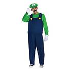 Morphsuits Luigi Deluxe Maskeraddräkt