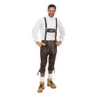 Wilbers & Wilbers Lederhosen Super Deluxe Mörkbruna