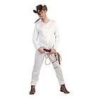 ESPA Cowboy Underställ Vit Maskeraddräkt Large