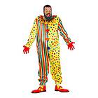 Fiestas Guirca Clown Jumpsuit Maskeraddräkt XL