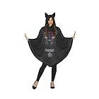 Fiestas Guirca Svart Poncho Katt One size
