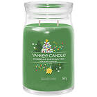 Yankee Candle Scented Candle Shimmering Christmas Tree Stor