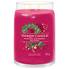 Yankee Candle Bougies Parfumées Sparkling Winterberry Stor