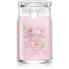 Yankee Candle Fresh Cut Roses Large Jar 2 Wick Duftlys 567g