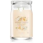 Yankee Candle Soft Wool & Amber Large Jar 2 Wick Bougies Parfumées 567g